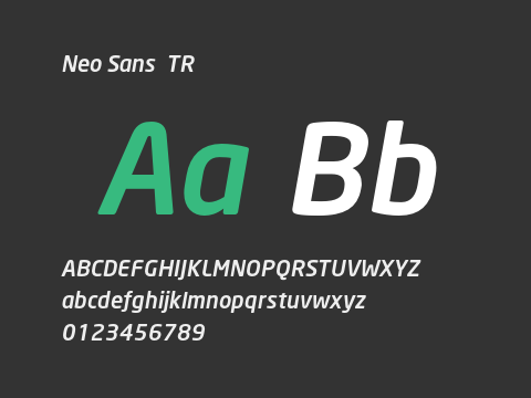 Neo Sans  TR