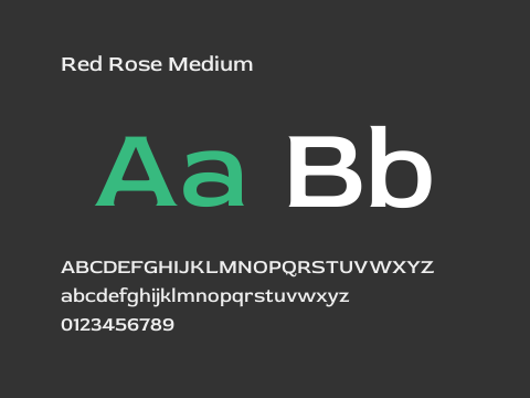 Red Rose Medium