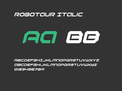 Robotaur Italic