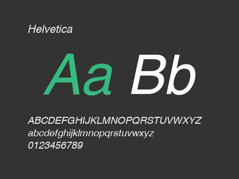 Helvetica