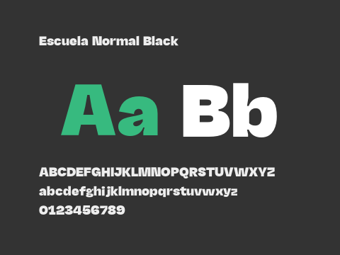 Escuela Normal Black