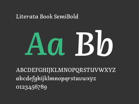 Literata Book SemiBold