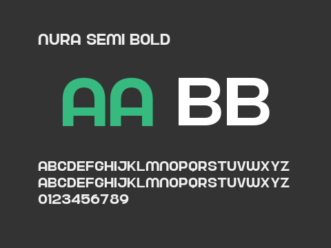 Nura Semi Bold