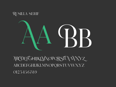 Rusilla serif