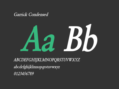 Garrick Condensed