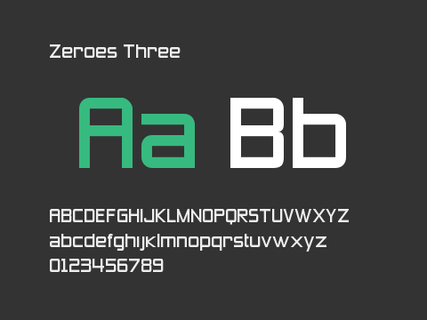 Zeroes Three