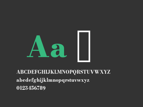 Bodoni Moda 06pt ExtraBold