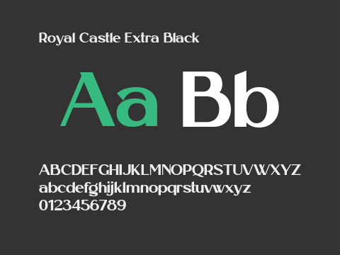 Royal Castle Extra Black