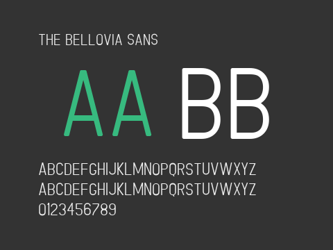 The Bellovia Sans