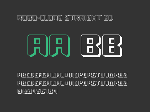 Robo-Clone Straight 3D