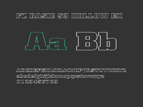 FZ BASIC 53 HOLLOW EX