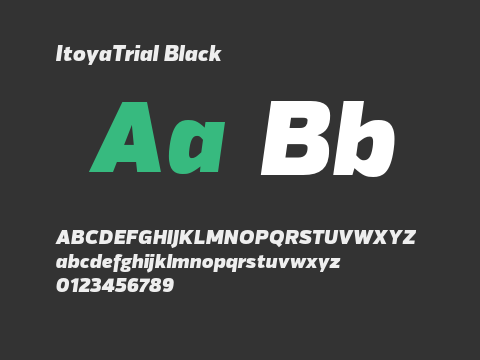 ItoyaTrial Black