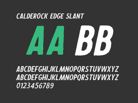 Calderock Edge Slant