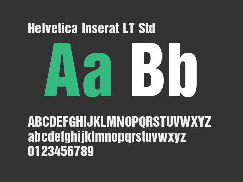 Helvetica Inserat LT Std