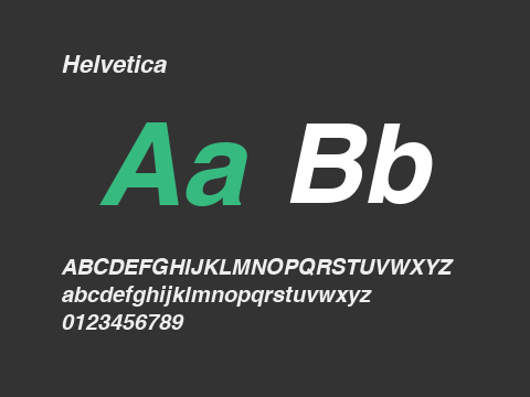 Helvetica