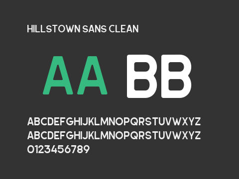 Hillstown Sans Clean