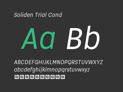 Soliden Trial Cond