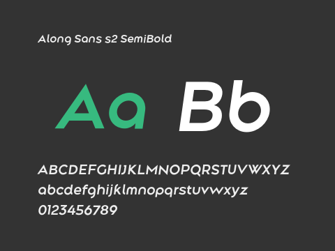 Along Sans s2 SemiBold