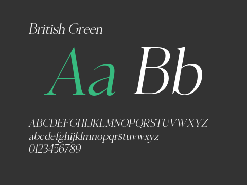 British Green