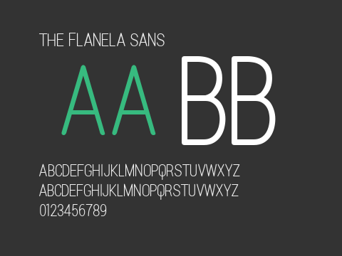 The Flanela Sans