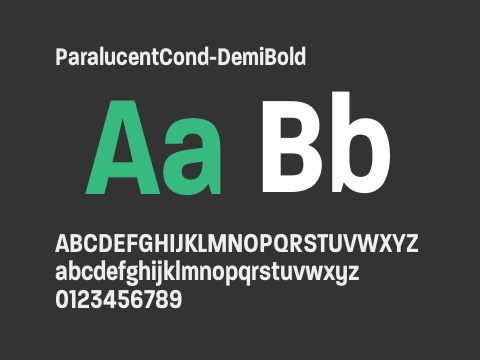 ParalucentCond-DemiBold