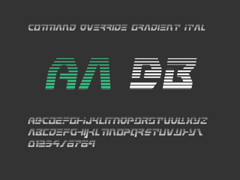 Command Override Gradient Ital