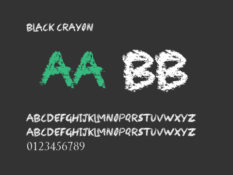 Black Crayon