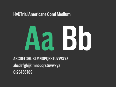 HvDTrial Americane Cond Medium