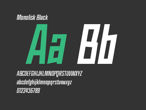 Monolisk Black