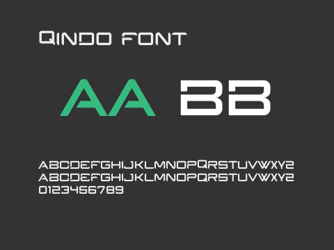 Qindo Font