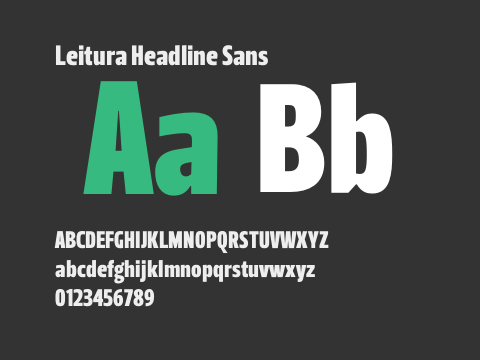 Leitura Headline Sans