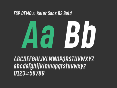 FSP DEMO - Kelpt Sans B2 Bold