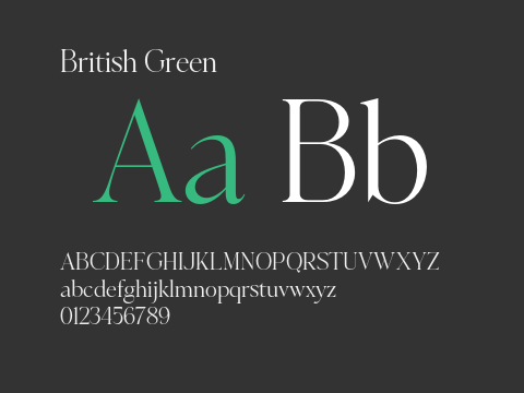 British Green