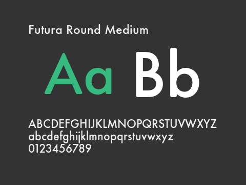 Futura Round Medium