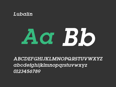 Lubalin