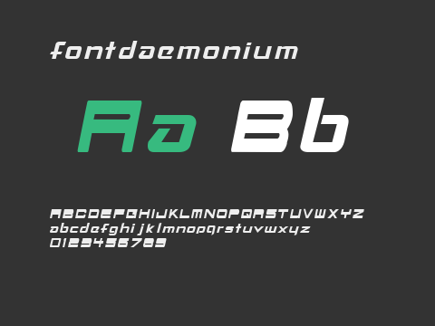 fontdaemonium