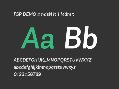 FSP DEMO - ndsN lt 1 Mdm t