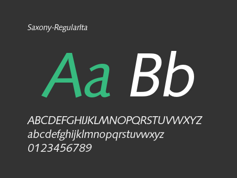 Saxony-RegularIta