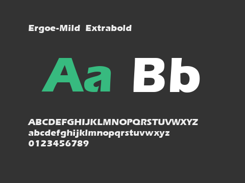 Ergoe-Mild Extrabold