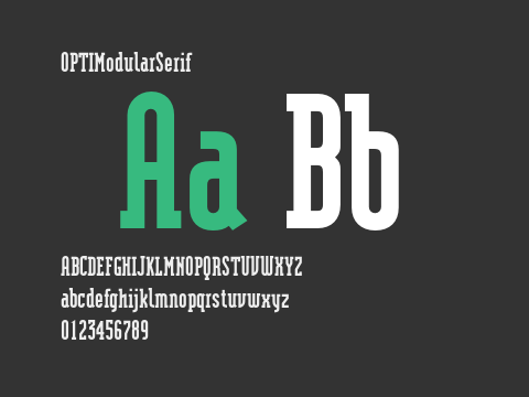 OPTIModularSerif