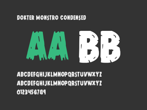 Dokter Monstro Condensed