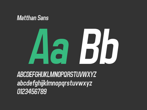 Matthan Sans