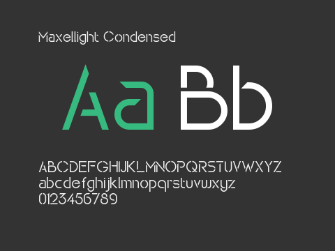 Maxellight Condensed