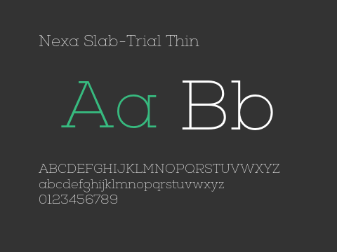 Nexa Slab-Trial Thin