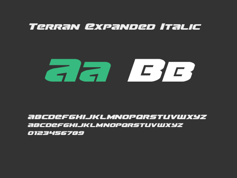 Terran Expanded Italic