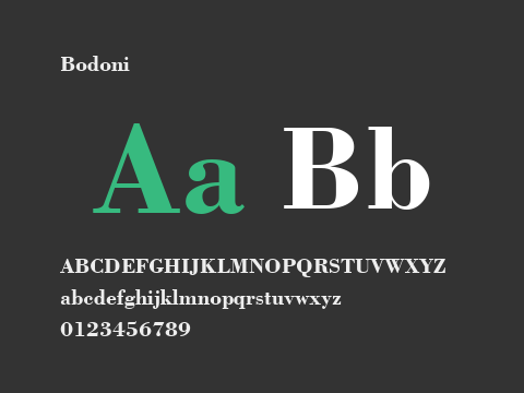 Bodoni