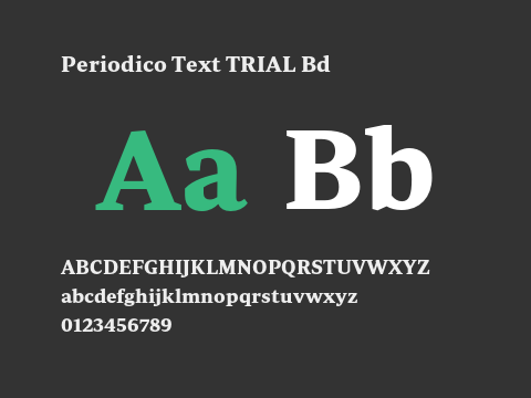 Periodico Text TRIAL Bd