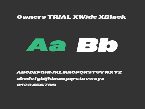 Owners TRIAL XWide XBlack