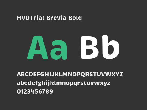 HvDTrial Brevia Bold