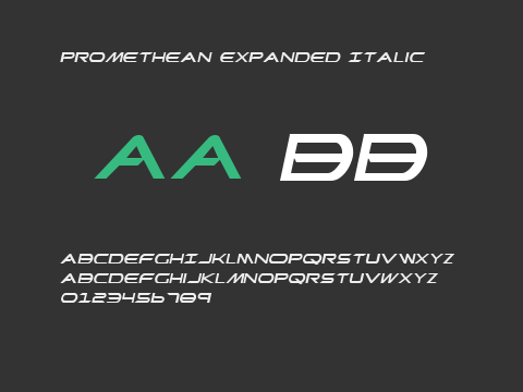 Promethean Expanded Italic